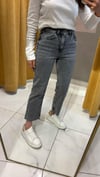 ZR GRİ MOM JEAN