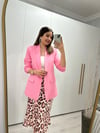 Zr Pembe Blazer Ceket
