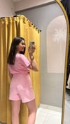 ZR PEMBE ŞORT 