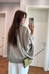 AÇIK YEŞİL SATEN BOMBER CEKET