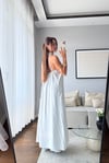 BOYUNDAN BAĞLAMALI PANTOLON TAKIM-GRİ
