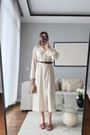 KEMERLİ GÖMLEK ELBİSE