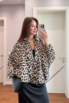 LEOPAR BOMBER SATEN CEKET