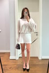 MARKA MODEL SATEN BAĞLAMALI ELBİSE
