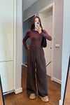 MUADİL ÇİFT PİLELİ KAPAKLI  PANTOLON