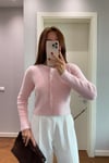 ORJİNAL MARKA YUMOŞ HIRKA-PEMBE
