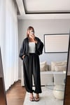 SATEN FERMUARLI BOMBER CEKET PANTOLON TAKIM