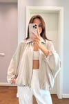 TAŞ  SATEN BOMBER CEKET