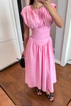 TASARIM PEMBE ELBİSE
