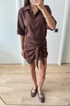 ZARA ETEKLİ TAKIM KAHVE
