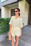 ZARA ETEKLİ TAKIM SARI