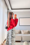 ZEBRA MİDİ ETEK