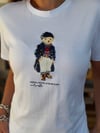 Bear Logo Print T-Shirt