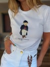Bear Logo Print T-Shirt