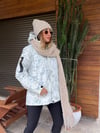 Çiçek Desenli Reflektör Logolu Polarlı 3in1 Mont