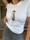 Göğüs Orta Baskı Logolu T-Shirt