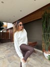 Gümüş Logolu Basic Sweatshirt
