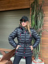 Kolda Nakış Logo Bel Büzmeli Şişme Mont