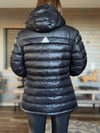 Kolda Nakış Logo Bel Büzmeli Şişme Mont