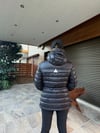 Kolda Nakış Logo Bel Büzmeli Şişme Mont