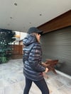 Kolda Nakış Logo Bel Büzmeli Şişme Mont