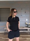 Metal Logolu Modal Kumaş T-Shirt