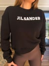 Nakış Gögüs Logolu Bisiklet Yaka Sweatshirt