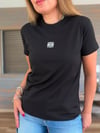 Nakış Logolu Modal Kumaş T-Shirt