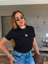 Nakış Logolu Modal Kumaş T-Shirt