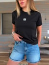 Nakış Logolu Modal Kumaş T-Shirt
