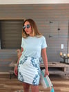 Nakış Logolu Modal Kumaş T-Shirt