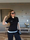 Nakış Logolu Yakalı T-Shirt