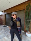 Nakış Logolu Yama Detaylı Yarım Fermuarlı Selanik Sweatshirt