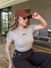 Ön Orta Armalı Basıc T-Shirt