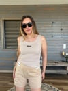 Ön Orta Triko Armalı Askılı Body