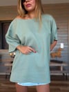 Rio Oversize Keten T-Shirt
