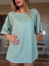 Rio Oversize Keten T-Shirt
