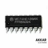 74HC139 DIP-16 Decoder Demultiplexer Entegresi