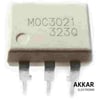 MOC3021 DIP-6 Triac Çıkışlı Optokuplör Entegresi