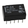 P-24  2A 24VDC 2FormC DPDT RÖLE