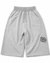 LongLine Baggy Short “RED VEYRA” - Gray