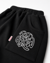 Sweatpant yazlık “RED VEYRA” - Black