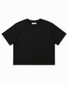 T-shirt Boxy fit “RED BASİC” - Black