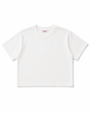 T-shirt Boxy fit “RED BASİC” - White