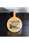 Baran Ahşap Bazlama Tahtası( 28x38 Cm), Ahşap; Spatula, Kaşık,çatal,şeffaf Kaşık Altı
