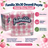 FAMİLİA 30x30cm Desenli Peçete (100 YPR)