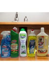 Temizlik Seti: Ultra Çamaşır Suyu 750ml Banyo Fayans 750 ml Aspirda 750ml Mutfak 750 ml