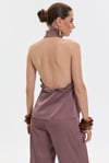 Blade Rose Satin Blouse