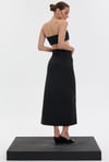 Stripe Eclipse Wool Skirt