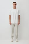 % 100 Pamuk Bisiklet Yaka Basic Erkek T Shirt 0612269-70057 EKRU